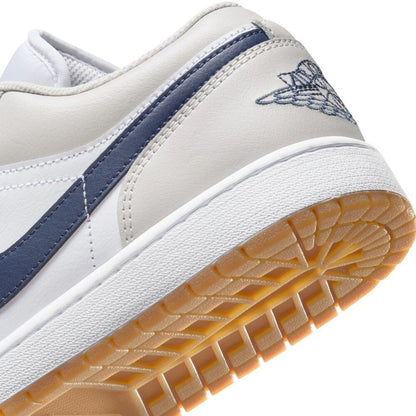 Jordan 1 Low Midnight Navy Neutral Grey Men's 553558-146