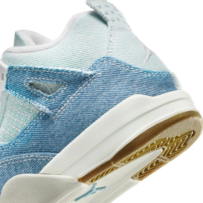 Jordan 4 Retro TEX Denim Worn Blue (PS) IB6715-100 size 2Y