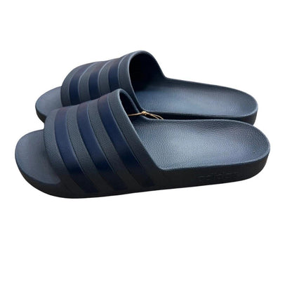 adidas Adilette Aqua Slides 
Preloved Ink Dark Blue