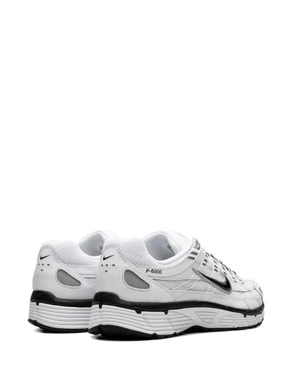 Nike P-6000 White Metallic Silver Black Men's CD6404-107
