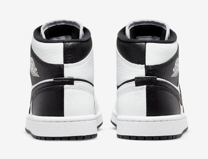 Jordan 1 Mid Split Black White (Women's)