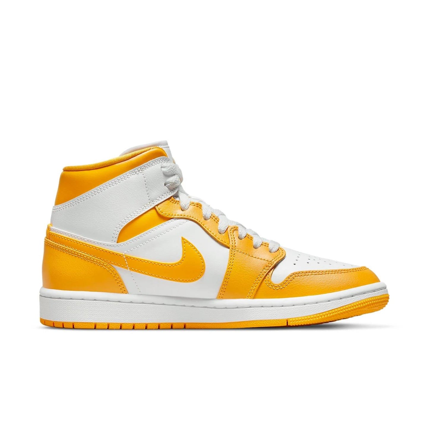 Jordan 1 Mid White University Gold (Women's) BQ6472-117